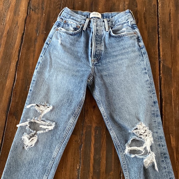 Agolde Fen jeans size 23 - Picture 3 of 10